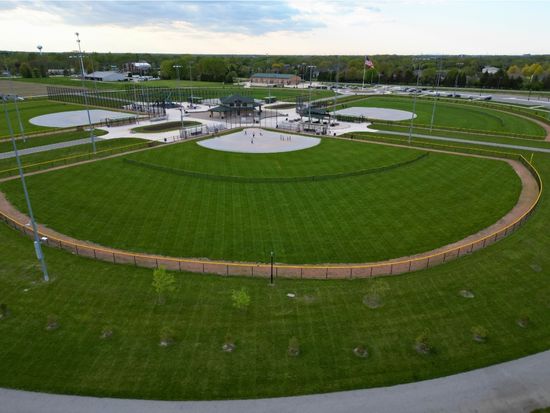 Central Park Dyer Indiana Baseball Fields