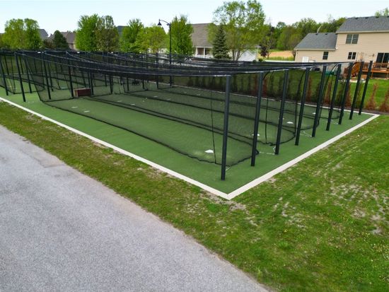 batting cages at Central park in Dyer Indiana