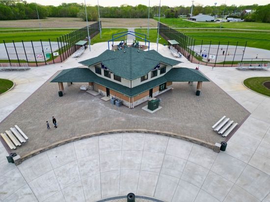 Concession Stands at Central Park Dyer IN Soccer Fields