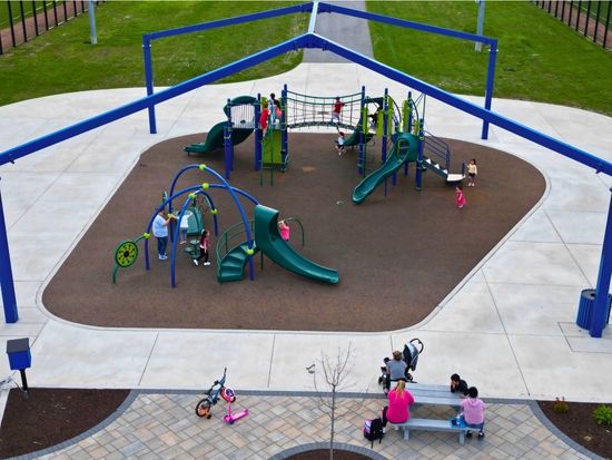 Central Park Dyer IN Playground