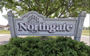Northgate Park Subdivision Sign Dyer Indiana