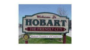 hobart indiana roadside town entrance sign, geo, opt, 1280 x 720